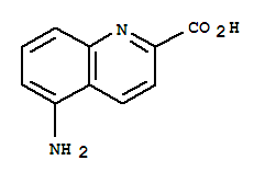 2-Quinolinecarboxylicacid,5-amino-(9ci) Structure,374707-02-5Structure