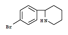 2-(4-Bromo-phenyl)-piperidine Structure,383128-14-1Structure