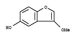 3-Methoxy-1-benzofuran-5-ol Structure,384339-97-3Structure