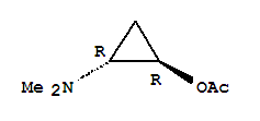 (1R,2r)-2-(dimethylamino)cyclopropyl acetate Structure,387844-99-7Structure