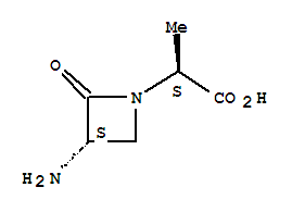 (2S)-2-[(3s)-3-amino-2-oxo-1-azetidinyl]propanoic acid Structure,389806-13-7Structure