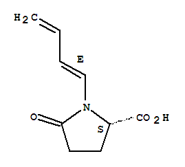 1-[(1E)-1,3-butadien-1-yl]-5-oxo-l-proline Structure,391937-24-9Structure