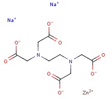 Ethylenediaminetetraacetic acid disodium zinc salt hydrate Structure,39208-16-7Structure