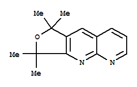 6,6,8,8-Tetramethyl-6,8-dihydrofuro[3,4-b][1,8]naphthyridine Structure,392233-77-1Structure