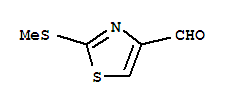 4-Thiazolecarboxaldehyde, 2-(methylthio)-(9ci) Structure,41029-86-1Structure