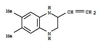 (9ci)-2-乙烯-1,2,3,4-四氫-6,7-二甲基-喹噁啉結(jié)構(gòu)式_428455-04-3結(jié)構(gòu)式