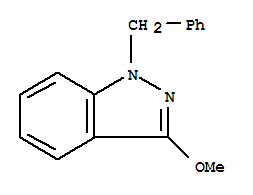 1-Benzyl-3-methoxy-1h-indazole Structure,4454-33-5Structure