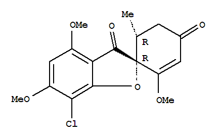 表灰黃霉素結(jié)構(gòu)式_469-49-8結(jié)構(gòu)式