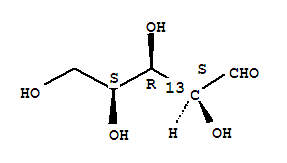 L-木糖-2-13C結構式_478506-63-7結構式
