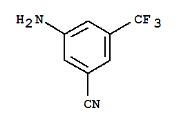 3-Amino-5-cyanotrifluoride Structure,49674-28-4Structure