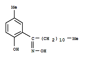 1-(2-Hydroxy-5-methylphenyl)-1-dodecanone oxime Structure,50652-76-1Structure