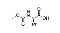 (R)-2-(methoxycarbonylamino)-2-phenylacetic acid Structure,50890-96-5Structure