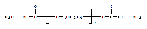 (Poly(oxy-1,4-butanediyl),a-(1-oxo-2-propen-1-yl)-w-[(1-oxo-2-propen-1-yl)oxy]-) Structure,52277-33-5Structure