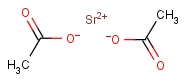 Strontium acetate Structure,543-94-2Structure