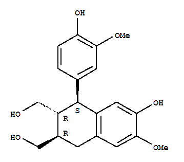 Isolariciresinol Structure,548-29-8Structure