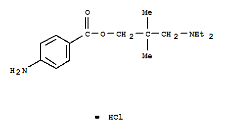 Larocaine hydrochloride Structure,553-63-9Structure