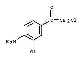 Ethanone,1-(4-amino-3-chlorophenyl)-2-chloro-(9ci) Structure,64210-48-6Structure