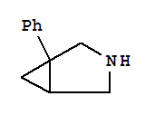 (+/-)-1-Phenyl-3-azabicyclo[3.1.0]hexane Structure,67644-21-7Structure