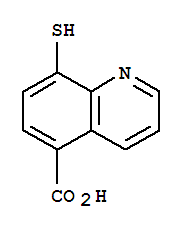 8-疏基-5-喹啉羧酸(9ci)結(jié)構(gòu)式_732219-03-3結(jié)構(gòu)式