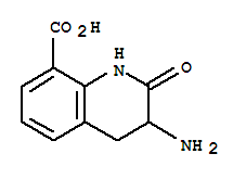 (9ci)-3-氨基-1,2,3,4-四氫-2-氧代-8-喹啉羧酸結(jié)構(gòu)式_733706-01-9結(jié)構(gòu)式