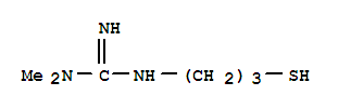 Guanidine, n-(3-mercaptopropyl)-n,n-dimethyl-(9ci) Structure,735253-59-5Structure