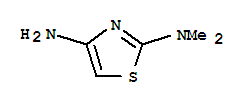 2,4-Thiazolediamine,n2,n2-dimethyl- Structure,75116-62-0Structure