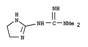 Guanidine, n-(4,5-dihydro-1h-imidazol-2-yl)-n,n-dimethyl-(9ci) Structure,752924-14-4Structure