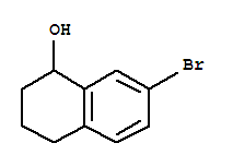 7-Bromo-1,2,3,4-tetrahydronaphthalen-1-ol Structure,75693-15-1Structure