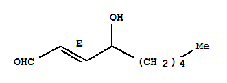 4-Hydroxynonenal Structure,75899-68-2Structure