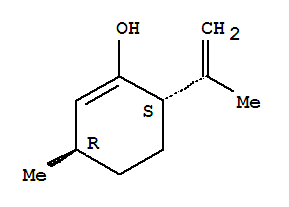 1-Cyclohexen-1-ol, 3-methyl-6-(1-methylethenyl)-, (3r,6s)-rel- (9ci) Structure,764666-63-9Structure