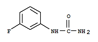 (3-氟苯基)-脲結(jié)構(gòu)式_770-19-4結(jié)構(gòu)式