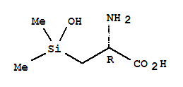 (9ci)-3-(羥基二甲基甲硅烷基)-L-丙氨酸結(jié)構(gòu)式_770738-48-2結(jié)構(gòu)式