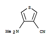 3-Thiophenecarbonitrile,4-(dimethylamino)-(9ci) Structure,780719-27-9Structure