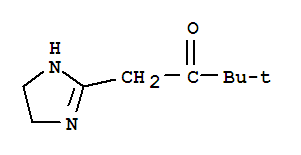 2-Butanone, 1-(4,5-dihydro-1h-imidazol-2-yl)-3,3-dimethyl- Structure,787490-37-3Structure