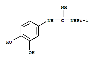 Guanidine, n-(3,4-dihydroxyphenyl)-n-(1-methylethyl)-(9ci) Structure,790151-08-5Structure