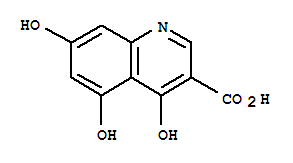 (9ci)-4,5,7-三羥基-3-喹啉羧酸結(jié)構(gòu)式_79364-28-6結(jié)構(gòu)式