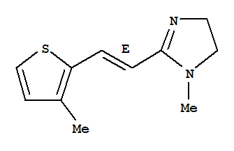 (e)-(8ci)-1-甲基-2-[2-(3-甲基-2-噻吩)乙烯基]-2-咪唑啉結(jié)構(gòu)式_801195-70-0結(jié)構(gòu)式