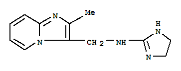 (8ci)-3-[(2-咪唑in-2-基氨基)甲基]-2-甲基-咪唑并[1,2-a]吡啶結(jié)構(gòu)式_802621-21-2結(jié)構(gòu)式