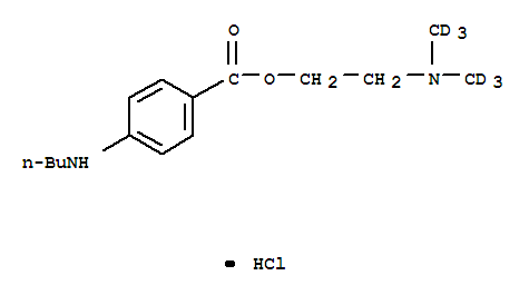 Tetracaine-d6 hcl (n,n-dimethyl-d6) Structure,80404-52-0Structure