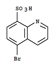 8-Quinolinesulfonic acid, 5-bromo- Structure,804430-48-6Structure