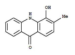 9(10H)-acridinone, 4-hydroxy-3-methyl-(9ci) Structure,806596-46-3Structure