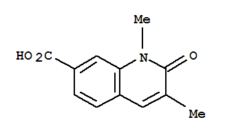 7-Quinolinecarboxylicacid,1,2-dihydro-1,3-dimethyl-2-oxo-(9ci) Structure,813424-69-0Structure