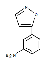 3-異噁唑-5-苯胺結構式_832740-15-5結構式