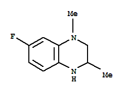 (9ci)-7-氟-1,2,3,4-四氫-1,3-二甲基-喹噁啉結(jié)構(gòu)式_83939-05-3結(jié)構(gòu)式