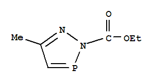 Ethyl 5-methyl-2h-1,2,3-diazaphosphole-2-carboxylate Structure,844857-58-5Structure