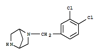 (1S,4S)-(+)-2-(3,4-二氯-芐基)-2,5-二氮雜-雙環(huán)[2.2.1]庚烷二(三氟甲基乙酸鹽)結(jié)構(gòu)式_845866-68-4結(jié)構(gòu)式