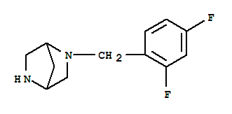 (1S,4S)-(+)-2-(2,4-二氟-芐基)-2,5-二氮雜-雙環(huán)[2.2.1]庚烷二(三氟甲基乙酸鹽)結(jié)構(gòu)式_845866-69-5結(jié)構(gòu)式