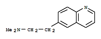 (9CI)-N,N-二甲基-6-喹啉乙胺結(jié)構(gòu)式_847248-33-3結(jié)構(gòu)式