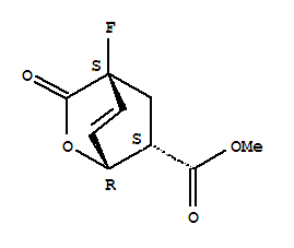 2-Oxabicyclo[2.2.2]oct-7-ene-6-carboxylicacid,4-fluoro-3-oxo-,methylester,(1r,4s,6s)-rel-(9ci) Structure,847823-48-7Structure