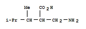 Pentanoic acid,2-(aminomethyl)-3,4-dimethyl- Structure,849500-71-6Structure